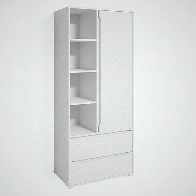 Kleiderschrank Vicco Ruben 80 x 189.9 cm