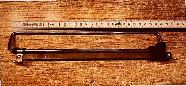 Kleiderstange ausziehbar 28 cm Lang Länge Möbelauszug Kleiderschrank Einbau