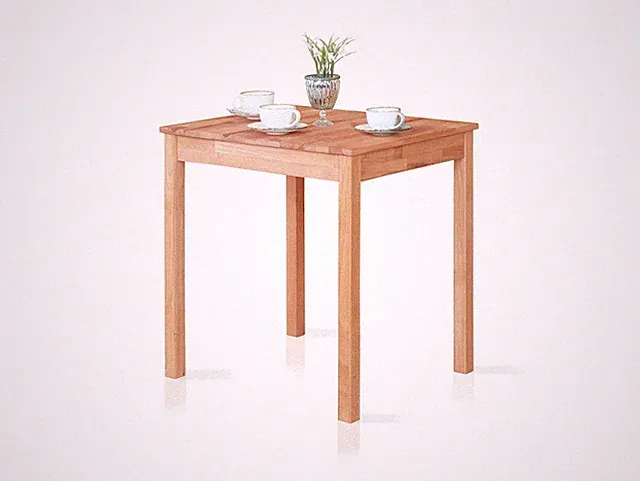 Kleiner Tisch Esstisch Massivholztisch Buchetisch TAMI Buche geölt 60x70 cm