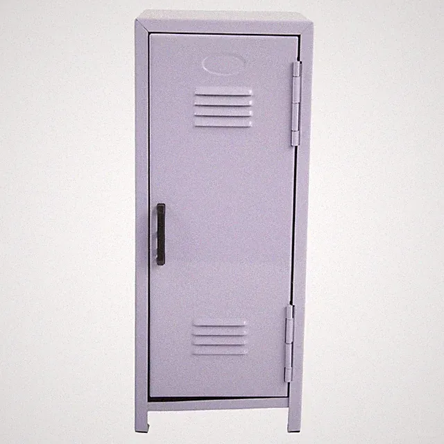 Kleines Schreibtisch-Schließfach für Mädchen, süßes Schließfach aus Metall