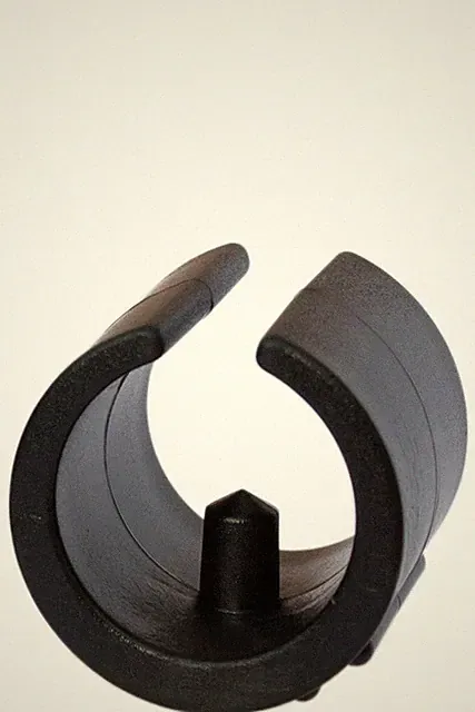 Klemmgleiter rund Bodenschoner Freischwinger Stuhl KunststoffPin Stahlrohrstühle