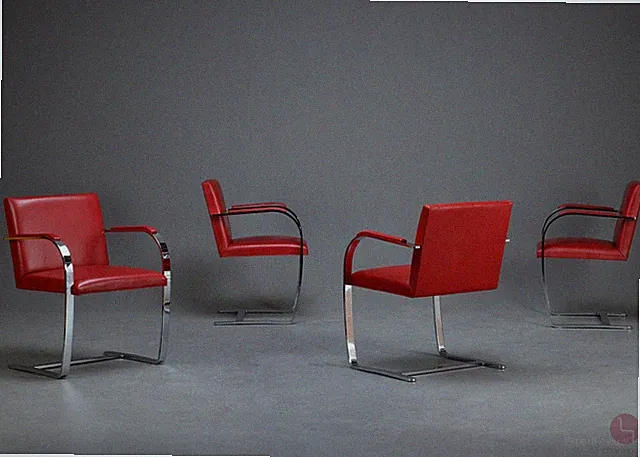 Knoll Brno Freischwinger Leder Schwarz Bauhaus Design Stuhl Mies van der Rohe