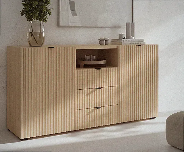 Kombikommode Cyliza 2D3SZ Kommode, Schubladen, Sideboard Kollektion PR M24
