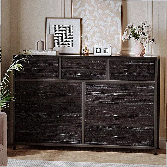Kommode 10 Schubladen Komodenschrank TV Schrank Schubladenschrank Kleiderschrank