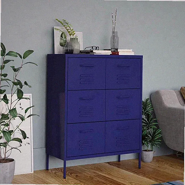 Blau Kommode