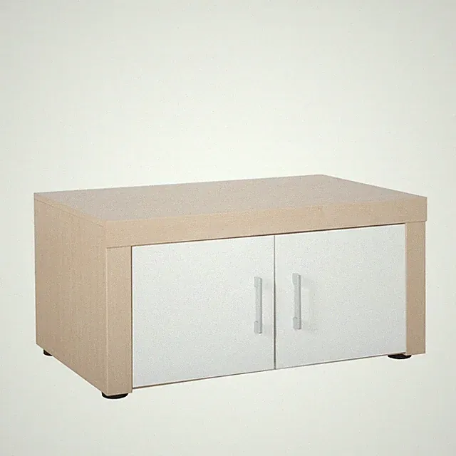 Kommode 84,5x54x41 cm Lowboard Kommode Sideboard Nachttisch Schrank Nachttisch