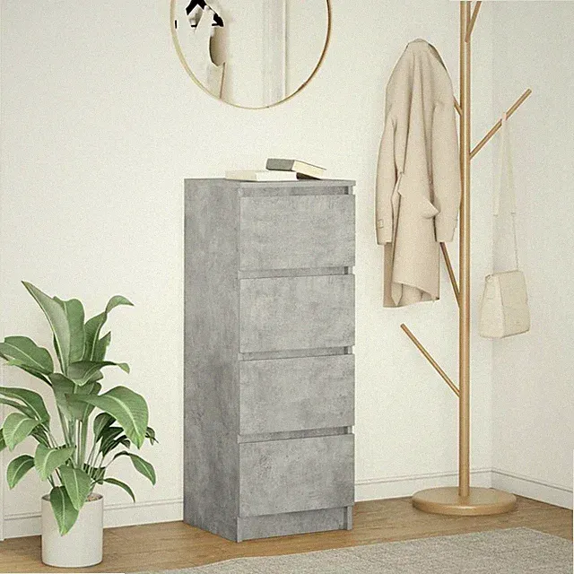 Kommode Anrichte Standschrank Sideboard Weiß Holzwerkstoff Beistellschrank