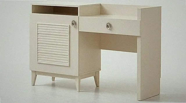 Kommode Bequem Stilvoll Beige Minimalistisch Geräumig Modern