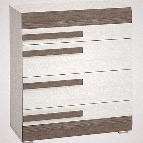 Kommode BLANCO 08 geräumige 86 cm mit vier Schubladen mit erhöhter Tragfähigkeit