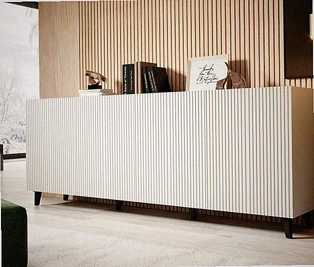 Kommode Domikella 200 Sideboard Anrichte Schrank mit Türen Highboard