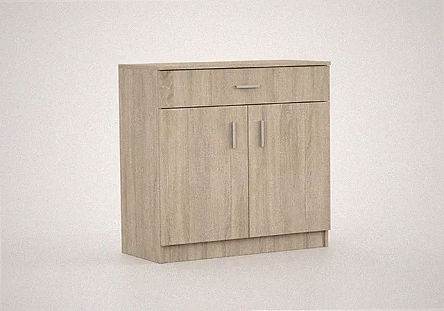 Kommode Highboard Sideboard mit Schublade ALEX 86 cm
