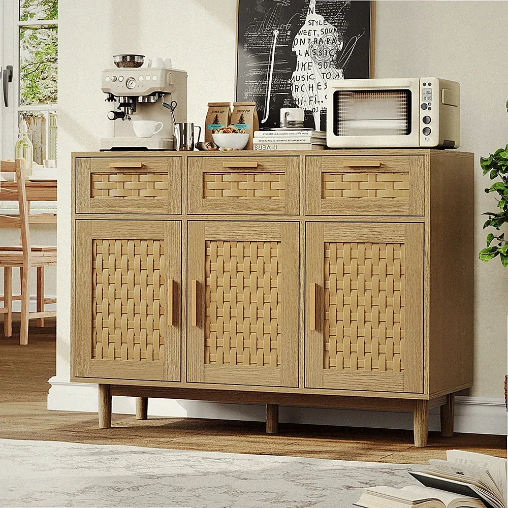 Kommode Holz Sideboard Schrank Flurmöbel Wohnzimmer Aufbewahrungsschrank