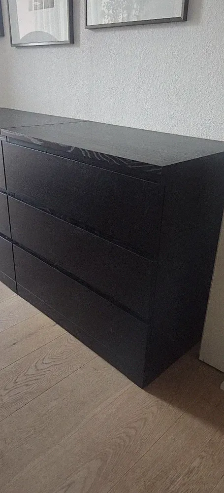 Kommode „MALM“ IKEA 80*78 Schwartz 3 Schubladen. Alle Drei/ Einzeln