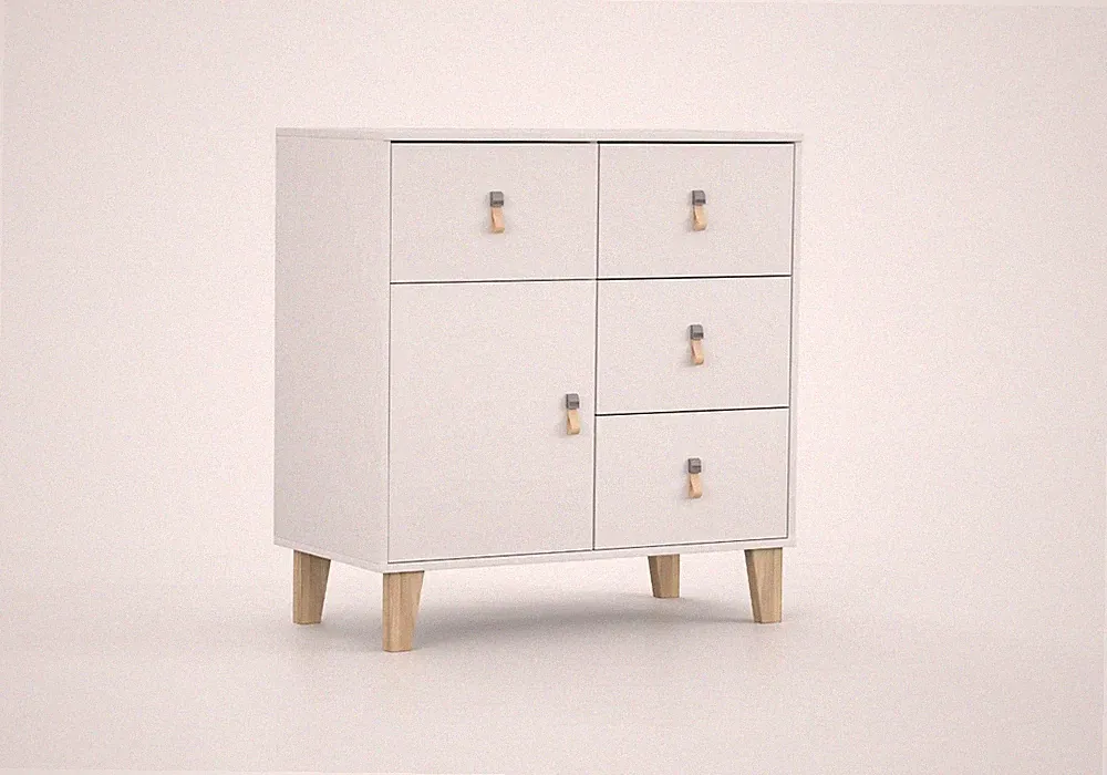 Kommode mit Schubladen Sideboards Kinderkommoden Jugendkommoden FIGO 03 90 cm