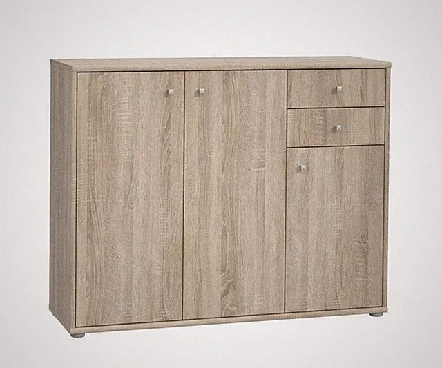 Kommode Schrank Wohnzimmerschrank Schlafzimmerschrank Anrichte TEMPRA Sonoma