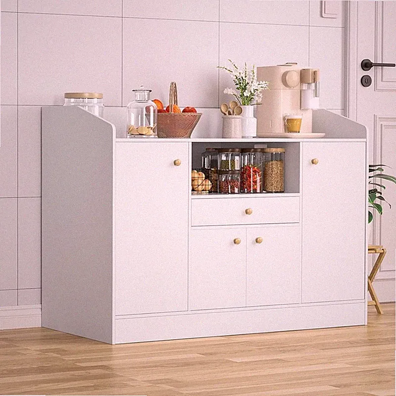 Kommode Sideboard Anrichte Schrank Küchenschrank 110x30x80cm 4 Türen 1 Schublade