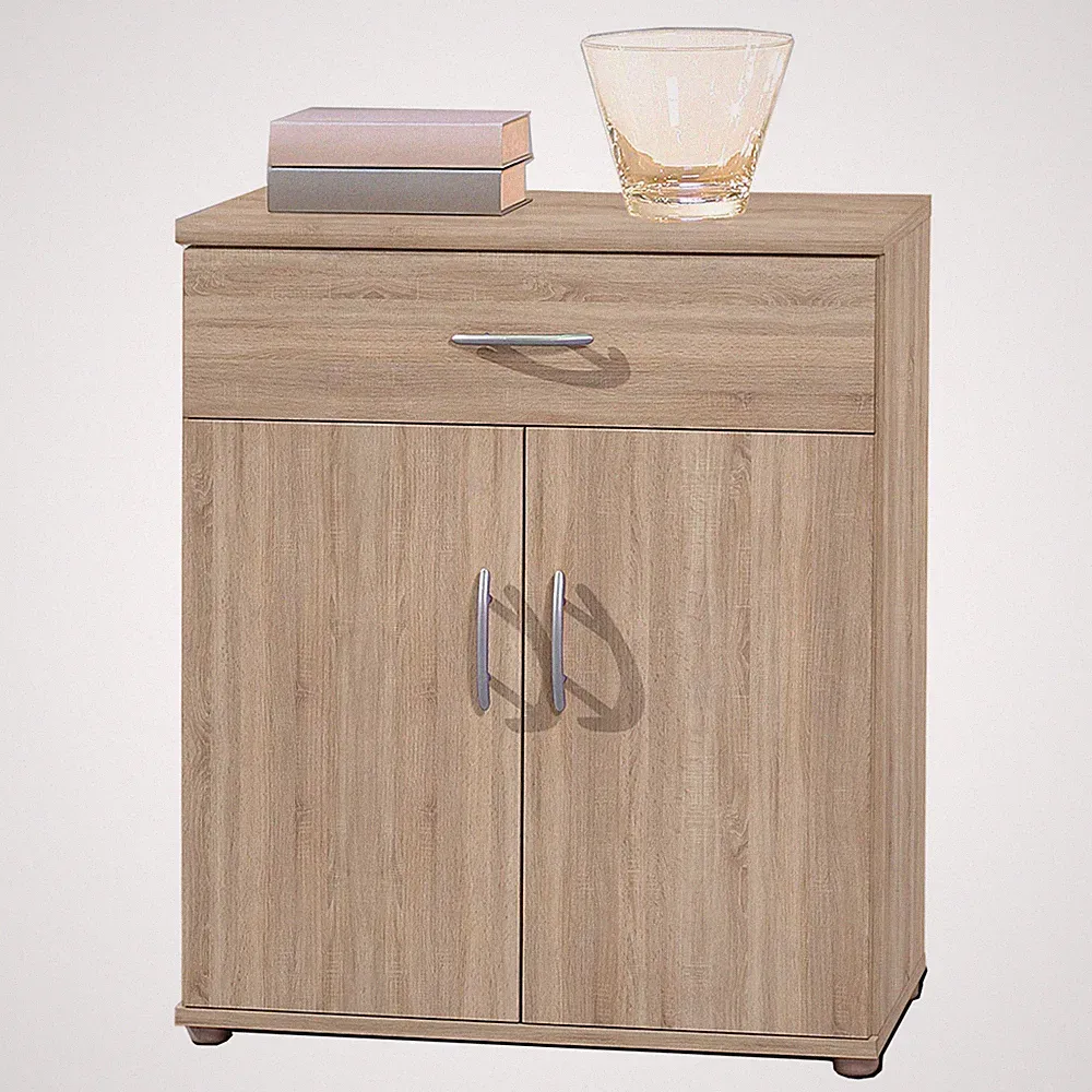 Kommode - Sonoma Eiche - 60 cm breit Sideboard Anrichte Beistellschrank