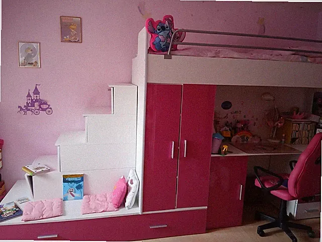 Komplete Kinderzimmer Set 7 Teilig