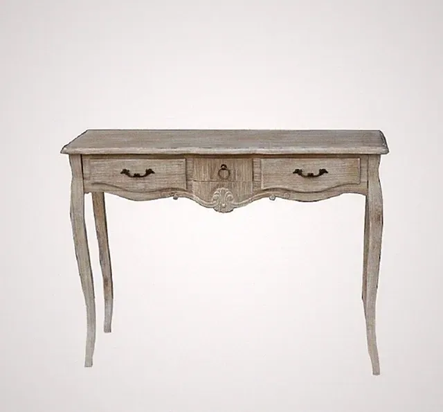 Konsole Sekretär♥ Landhaus♥ Shabby Chic♥ Provence♥weiß gewischt