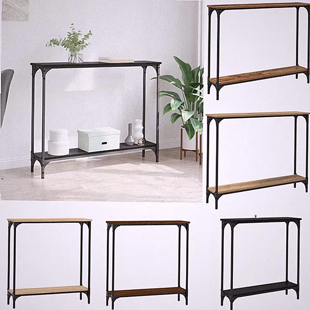 Konsolentisch Beistelltische Sofatisch Flurtisch Dekotisch Sideboard Holz BE