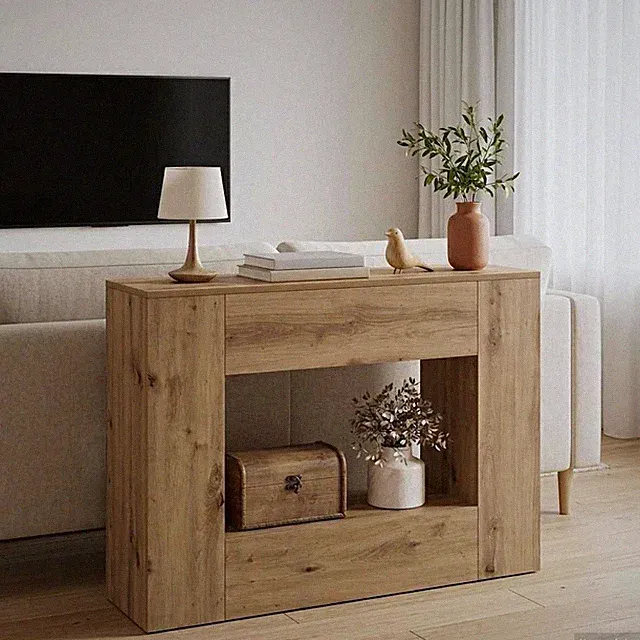 Konsolentisch Sofatisch Akzenttisch Eingangsbereich Oberfläche Elegante vidaXL