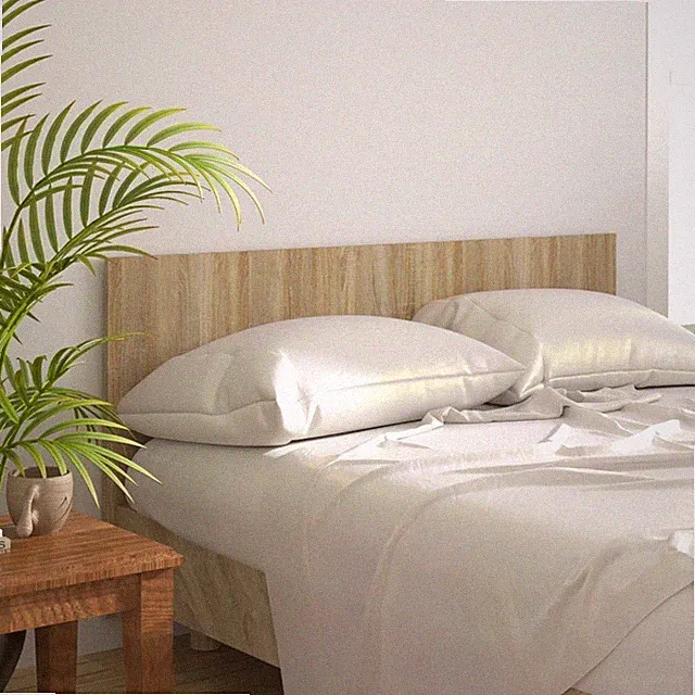 Kopfteil 160x15x80cm Sonoma Eiche Holz Betthaupt Bettkopfteil Bett