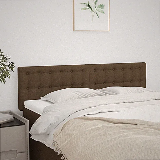 Kopfteil Bettkopfteil Bett Polsterkopfteil Betthaupt Bettzubehör Stoff vidaXL