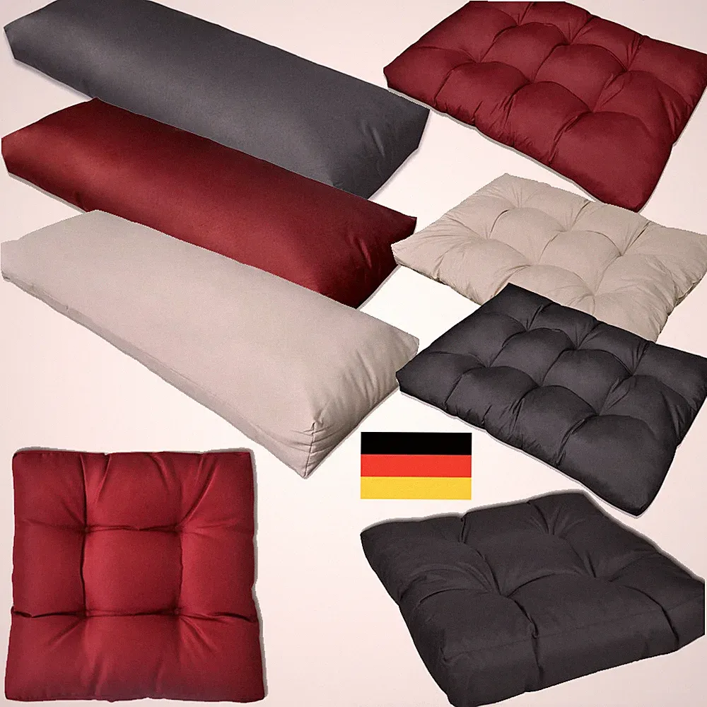 Kopfteil Rückenpolster Bett Lesekissen Paletten Sofa Lounge Kissen Sitzkissen DE