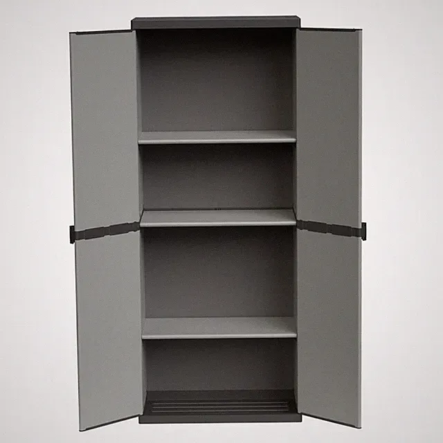 Kreher Armadio Kunststoffschrank Modular System für Keller, Garage, Werkstatt