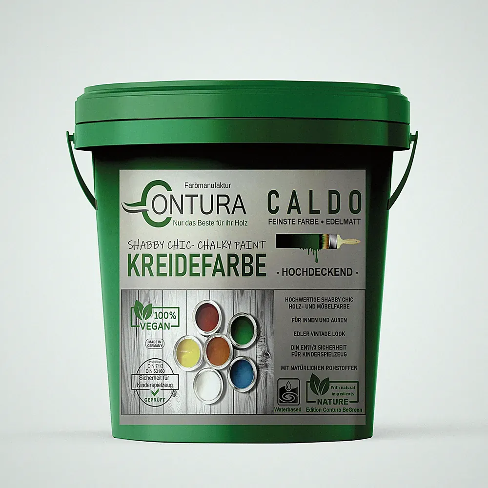 Kreidefarbe -1KG- Shabby Chic Möbellack BeGreen Lack Möbel Farbe Holzlack Natur