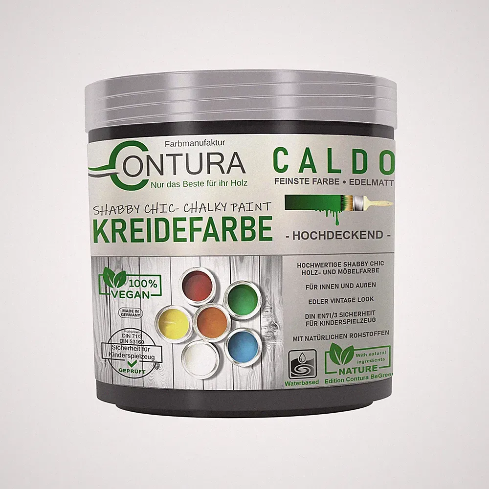 Kreidefarbe BeGreen Shabby Chic Öko Möbellack Möbel Farbe Holzlack Natur Lack