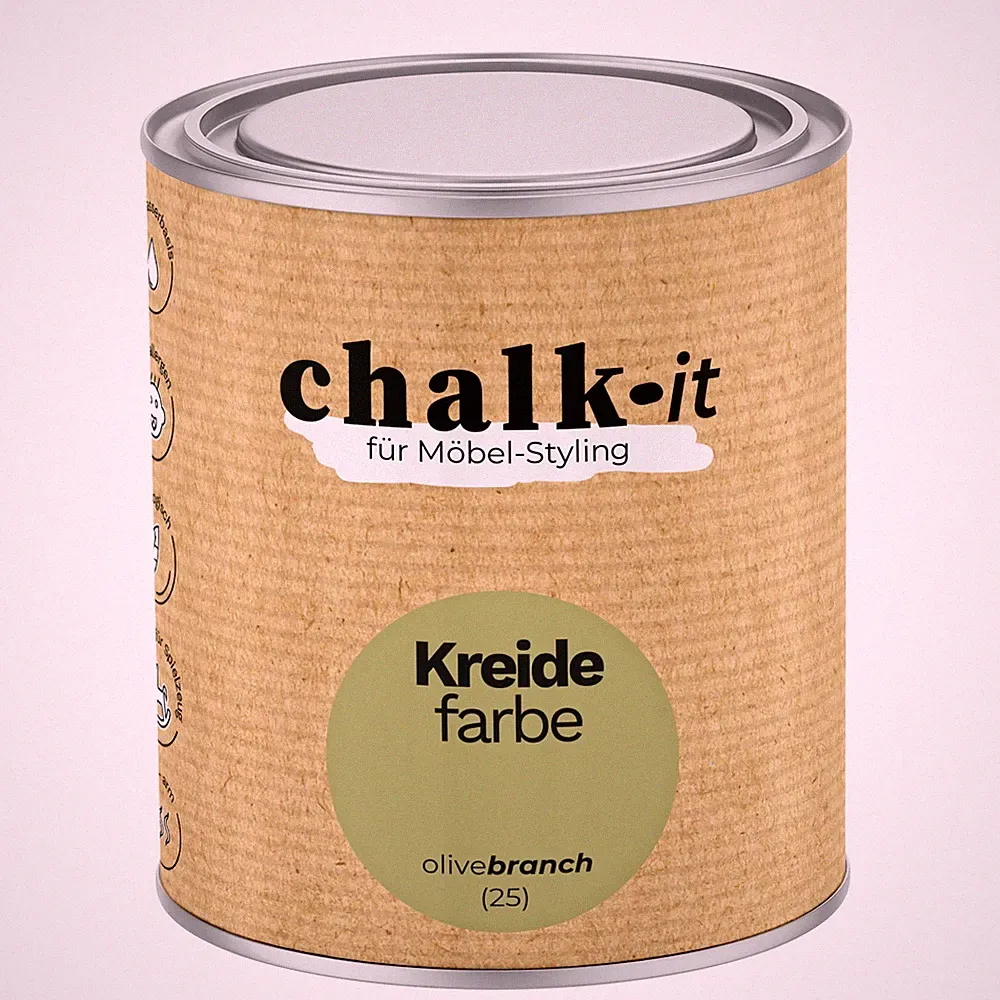 Kreidefarbe Shabby Chic Möbel Holzlack Vintage Natur 40 Farben Auswahl Möbellack