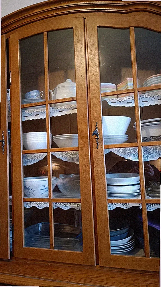 Küche Vitrine