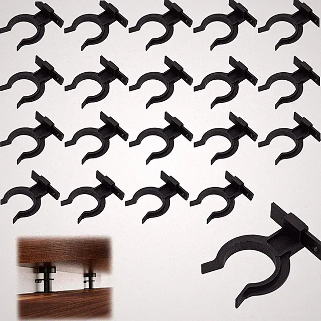 Küchen Sockelleisten Clips Set für 28-36 mm Möbelfüße, stabile Befestigung