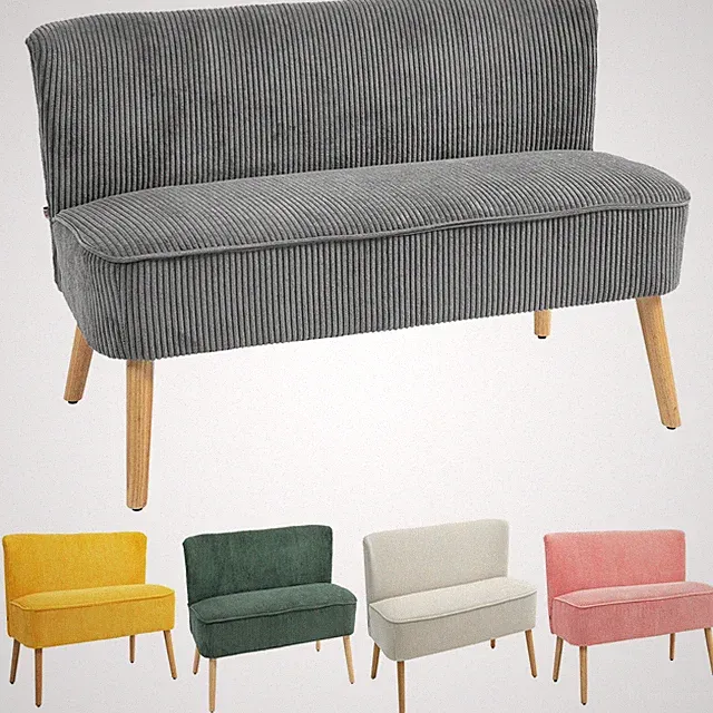 küchensofa kleines klein zweisitzer zweier cord couches mini 2sitzer loveseat