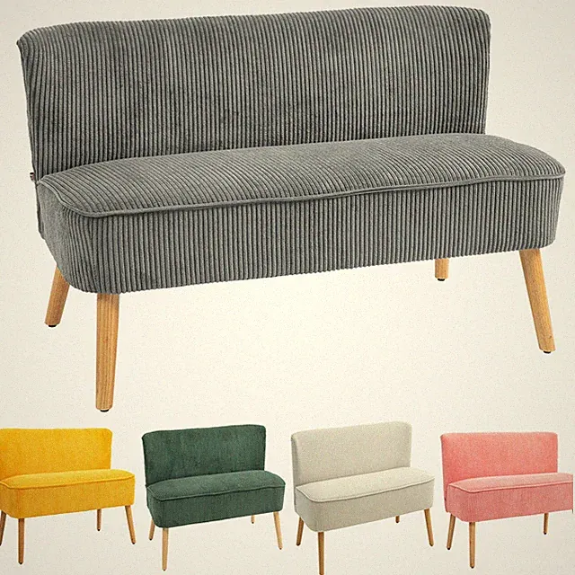 küchensofa kleines klein zweisitzer zweier cord couches mini 2sitzer loveseat