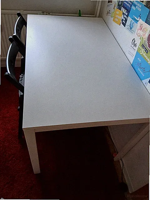 Küchentisch (Ikea) Weiß Tisch (73 hoch, 125 lang, 76 breit)