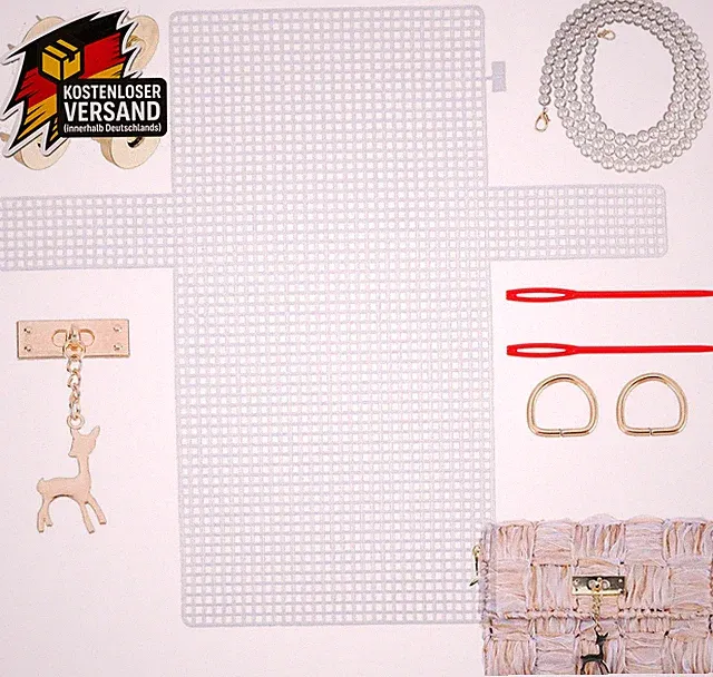 Kunststoff Gitter für DIY Bastelprojekte 4x4mm groß, strapazierfähig, vielseitig