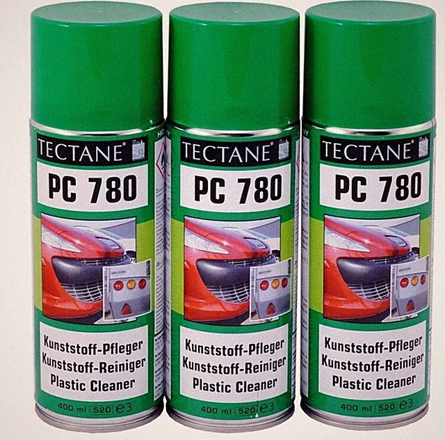 Kunststoff Pflege Spray Tectane 3x400ml PC780 Silikonspray Reifen