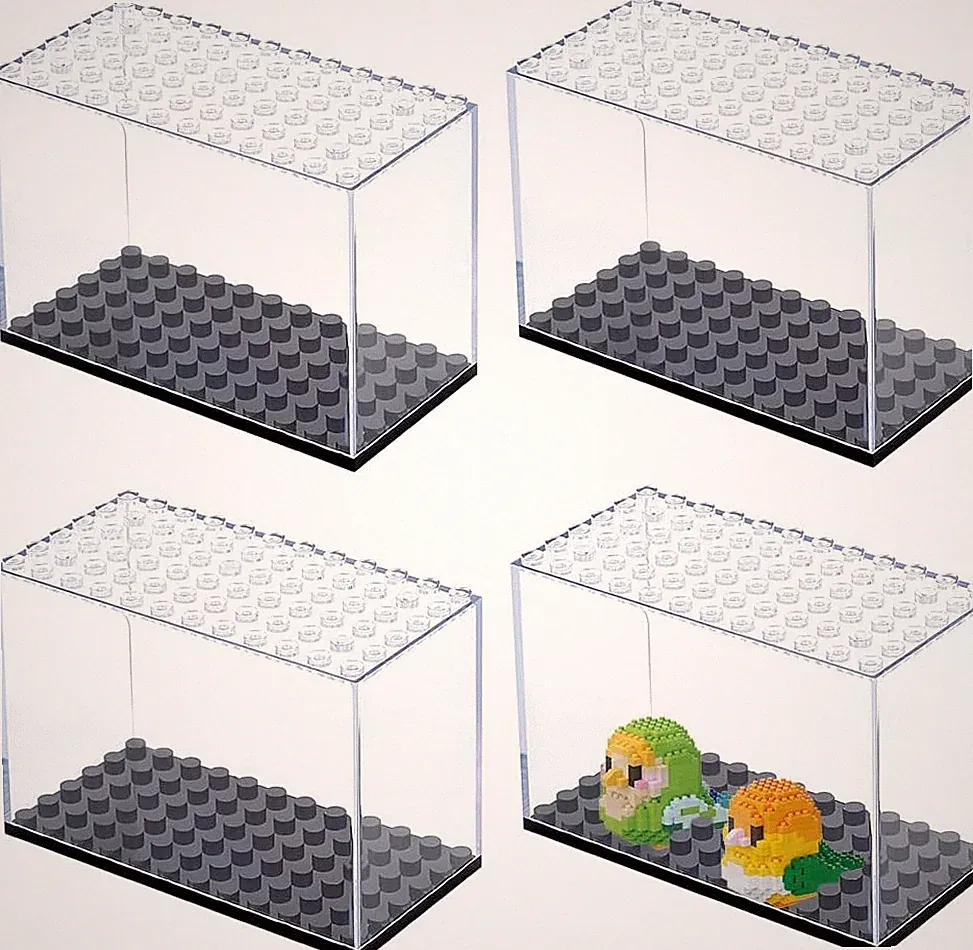 Stapelbar Vitrine