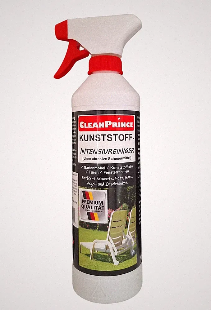 Kunststoffreiniger Reiniger 500ml | Gartenmöbel Kunststoffmöbel Plastik