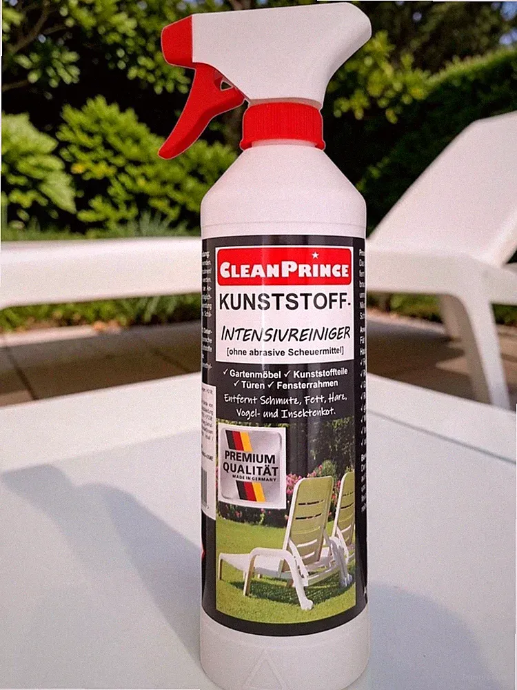 Kunststoffreiniger Reiniger 500ml | Gartenmöbel Kunststoffmöbel Plastik