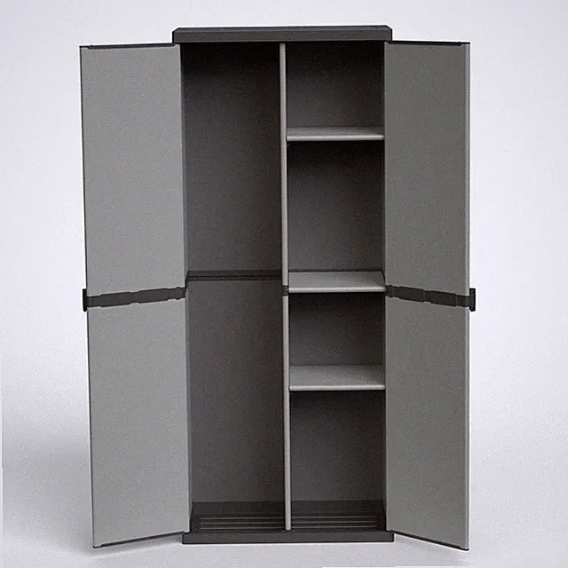Kunststoffschrank Spindschrank Besenschrank Haushaltsschrank Gartenschrank