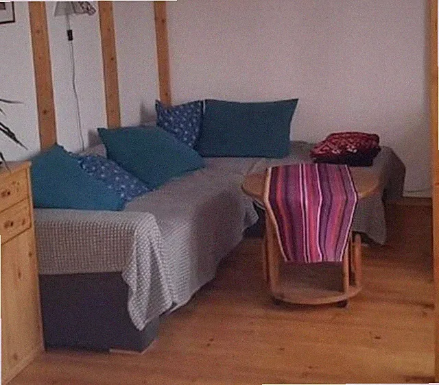L-förmiges Schlafsofa 163×237 Grau
