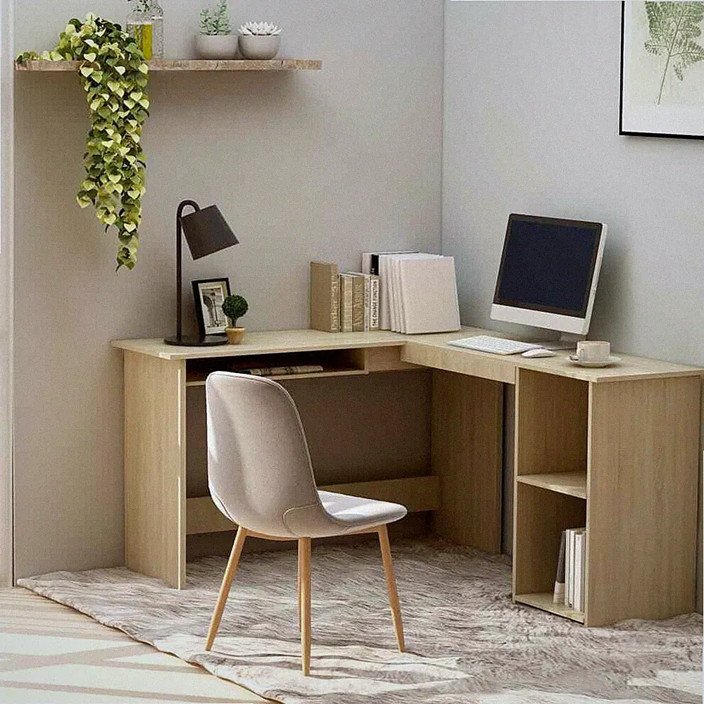 L-Form Computertisch Bürotisch Eckschreibtisch 120cm Schreibtisch Arbeitstisch