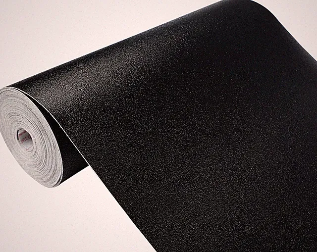 Ladekanten Schwellerschutz Klebefolie Auto Schwarz Matt 33x100cm Lackschutzfolie
