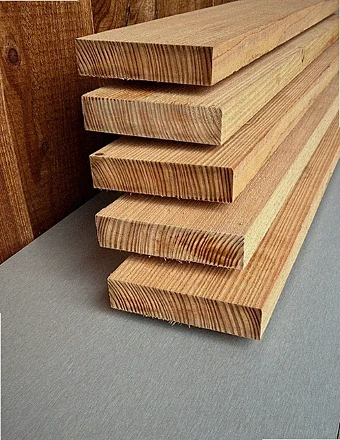 Lärche Brett 15 x 3,2 cm 0,1 bis 4,0 m Terrasse Sichtschutz Möbelholz Zaun (1)
