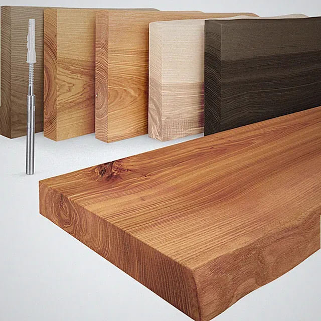 LAMO Manufaktur® Massivholz Wandregal Wandboard Hängeregal Holzregal Bücherregal