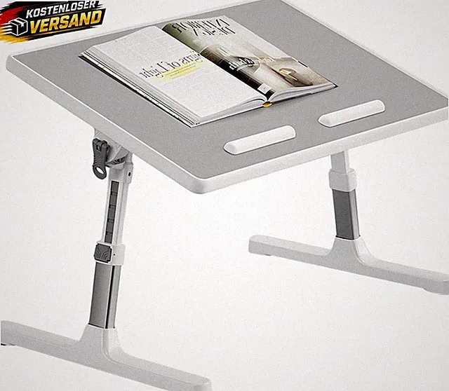 Laptop Bett Tisch höhenverstellbar klappbar ergonomisch Sofa Boden geeignet