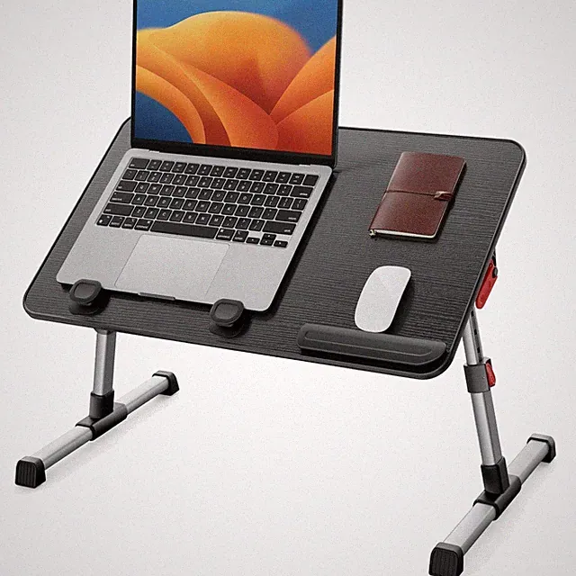 Laptop Tisch, höhenverstellbar, klappbar, Betttisch, Sofa, Couch, 60x33cm, Sc...
